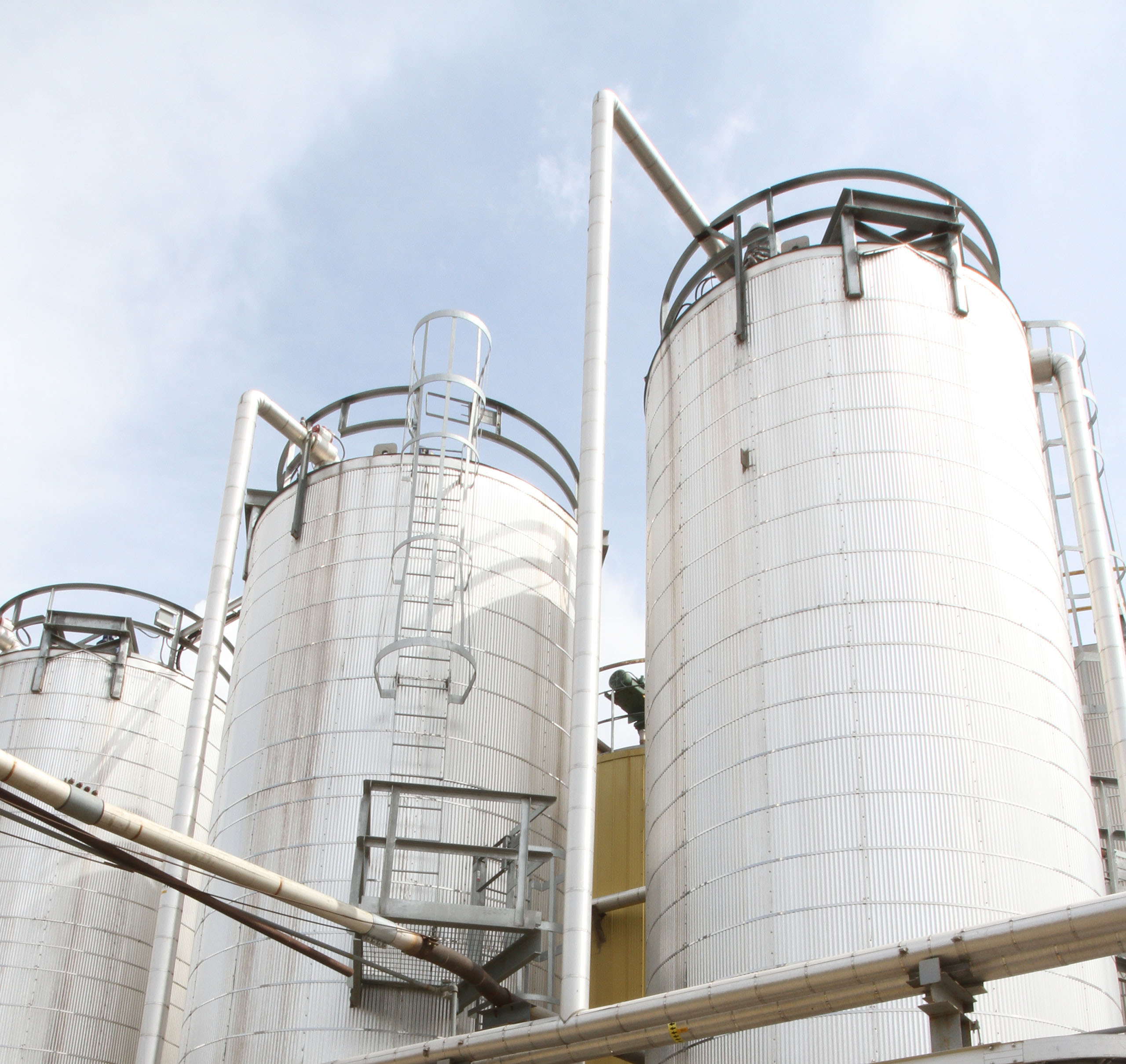 chemical storage tanks