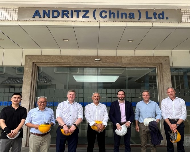 Smartech team with Andritz