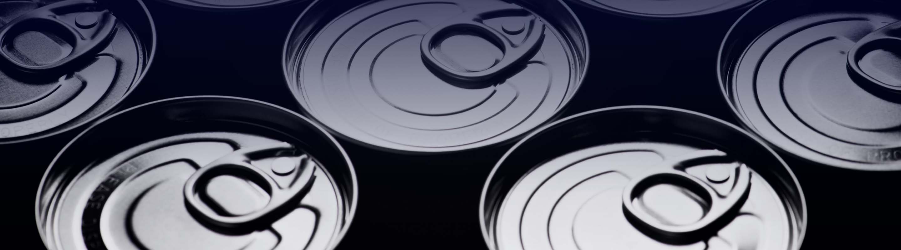 Detail of pop top can